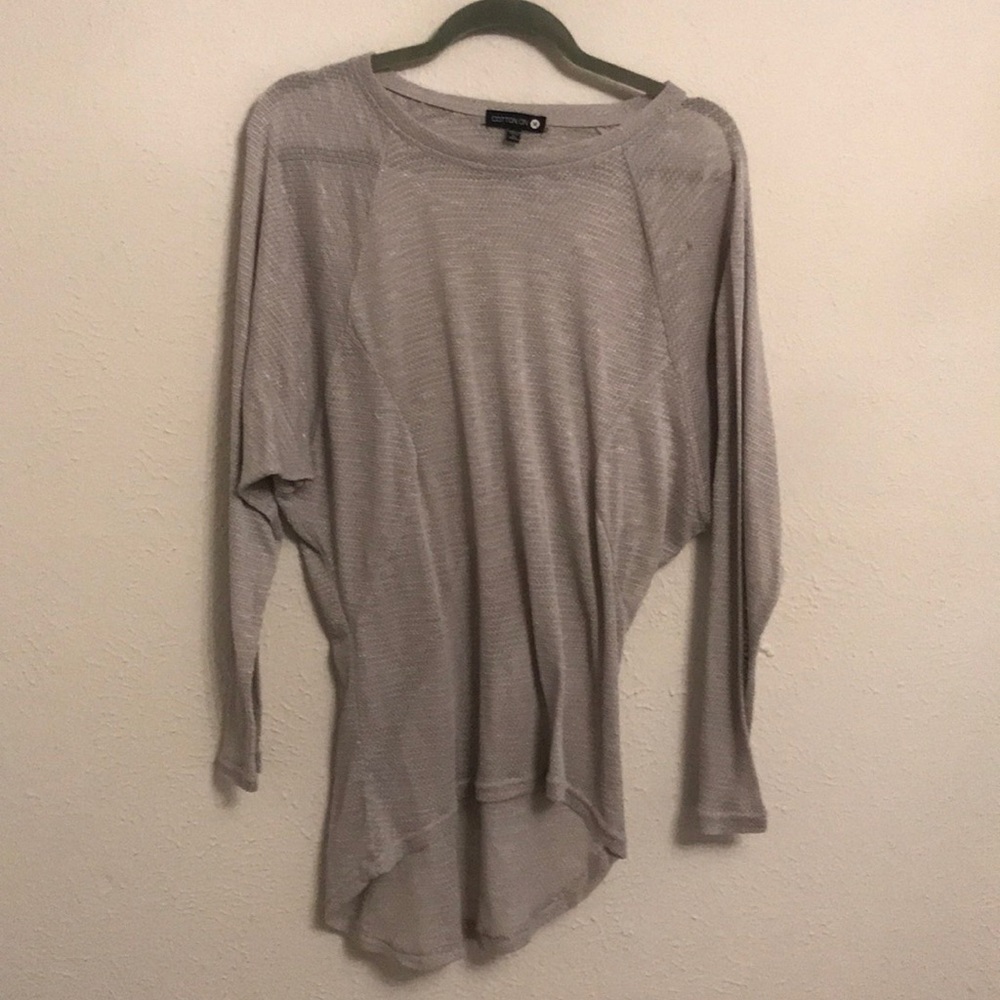 Cotton On sheer pullover